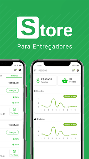 Android application Store Entregador screenshort