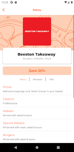 Beeston Takeaway NG9 Screen 2