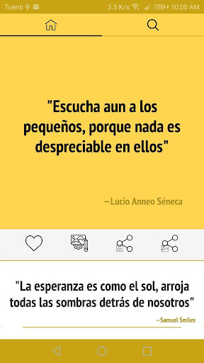 Android application Smart Spanish Phrases screenshort