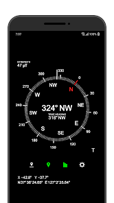 Accurate compass clearance
