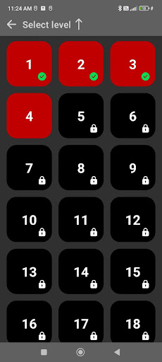 Memory training: numbers Screen 2