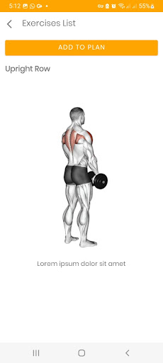 fitness exercice Screen 3