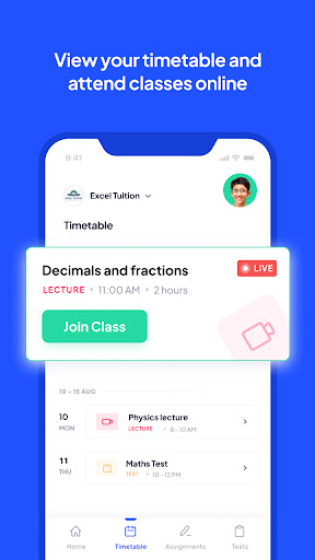 SuperTeacher for Students Screen 2