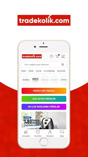 Android application Tradekolik screenshort