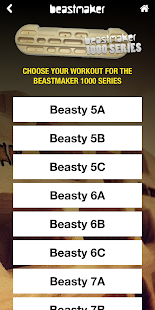 Beastmaker Training App Screenshot