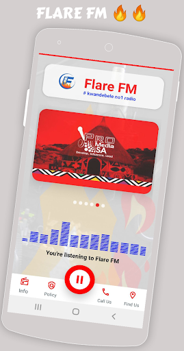 Flare Fm Screen 3