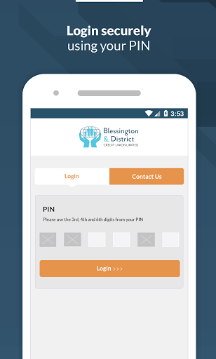 Android application Blessington Credit Union screenshort