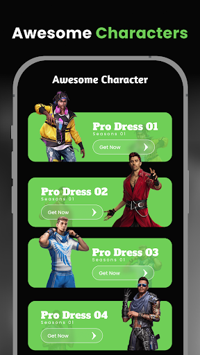 Android application FFF FF Skin Tool Fix Lag screenshort