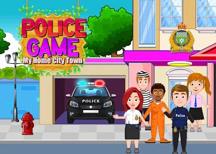 My Home City Town: Police Game