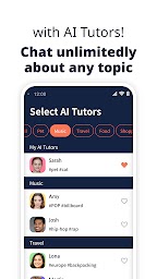 Deep Learning English: 1-on-1 Chat with AI Tutors