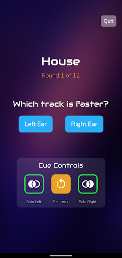 Beatmatching Trainer Screen 2
