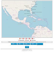 Interactive Hurricane Tracker