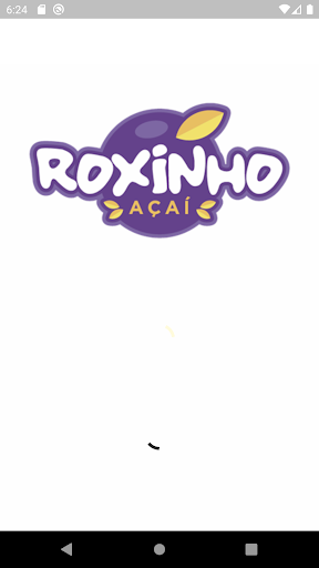 Android application Roxinho Açaí screenshort