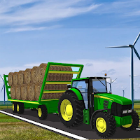 Heavy Tractor Trolley Cargo Sim Farming Game 2020