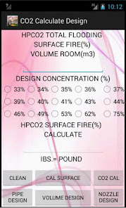 Captura 21 CO2 Calculate Design android