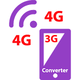 4G in 3G Phone VoLTE icon
