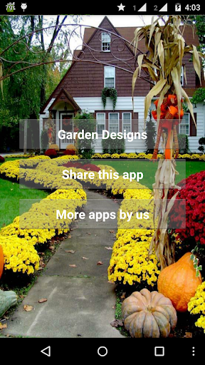 Android application Garden Design layouts Ideas screenshort