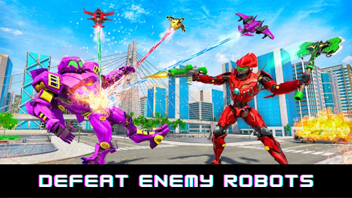 Mech Warfare- Robot Transform Screen 3