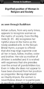 Woman In Buddhism