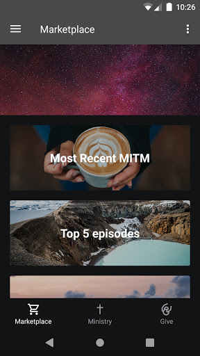 Android application MITM Global Ministries Found. screenshort