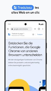 Chrome : rapide et sécurisé Capture d'écran