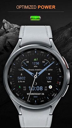 WFP 311 Modern watch faceのおすすめ画像3