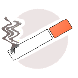 Without smoking icon