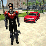 Flying Superhero : Vegas Crime City Rescue Mission icon