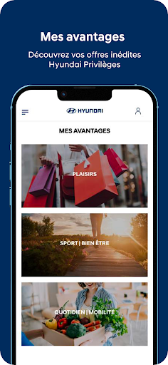 Hyundai Privilèges screen 2