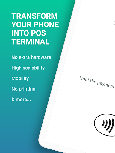 Android application SEB POS on Phone screenshort