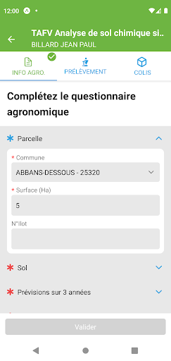 Android application MyAurea screenshort