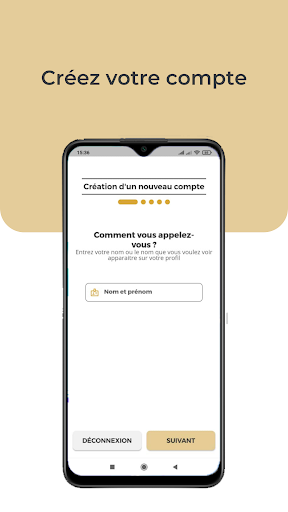 Aperçu de l'application