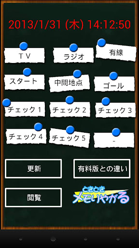 Android application ときどきメモりやがる screenshort