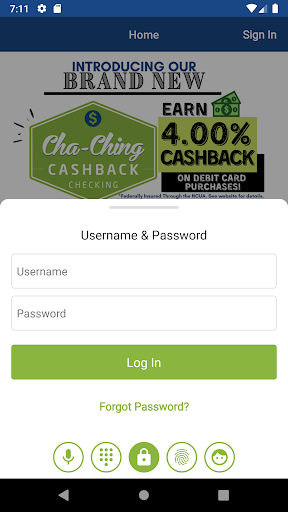 Android application Wymar Federal Credit Union screenshort