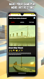 Модпак для аддона MCPE Titanic