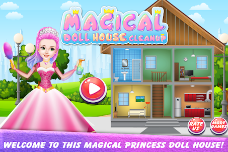 House Clean up game for girls