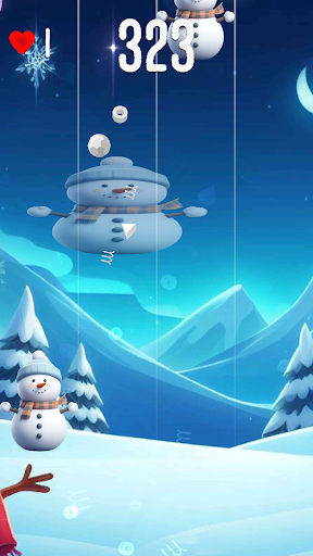 Frosty Snowman Piano Snowflake Screenshot