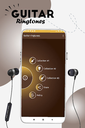 Android application Guitar ringtones screenshort