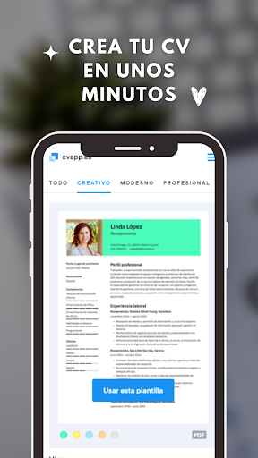 Crear Currículum CV PDF
