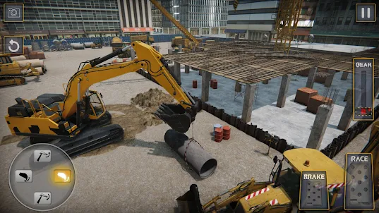 City Construction Sim JCB Game
