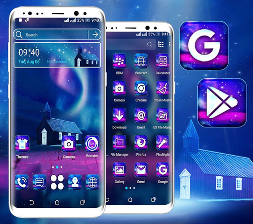 Android application Dream House Launcher Theme screenshort