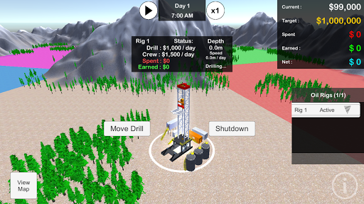 Texas Wildcatter Experience Screen 3