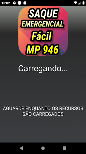Android application Saque Auxilio aniversario guia screenshort