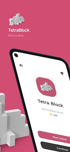 Android application TetraBlock - Block by Block screenshort