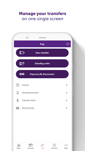 Beobank Mobile Screen 3