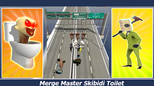 Merge Master Skibidi Toilet