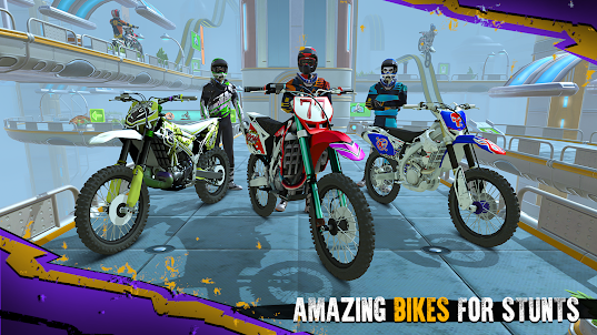 stunt bike - バイクレース バイクゲーム