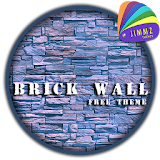 Jimmz™ Theme | Blue Brick WaLL icon
