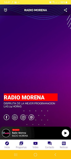 Radio Morena Screen 2
