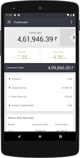 MD Investments Screen 2